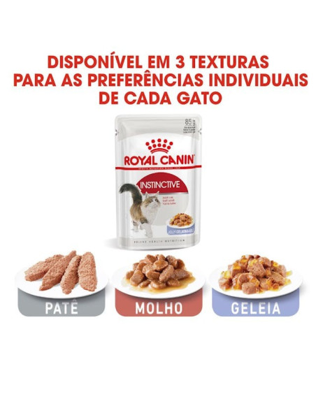 Royal Canin Gatos Instinctive Húmidos Saqueta 85g