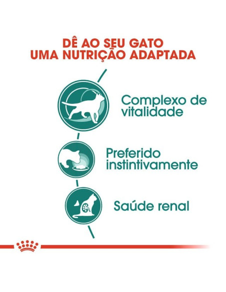 Royal Canin Gatos Instinctive +7 Húmidos Saquetas 85gr x 12 uni.