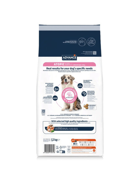 Advance Cão Atopic medium/maxi com truta