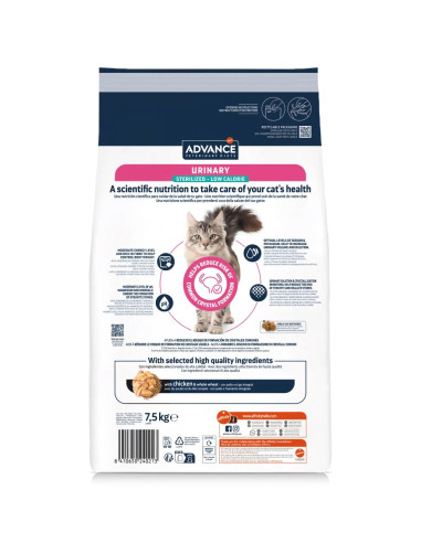 Advance VET Gato Urinary Sterilized Low Calories