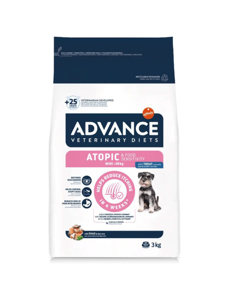 Advance Cão Atopic mini com truta