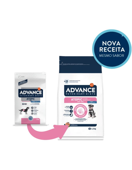 Advance Cão Atopic mini com truta