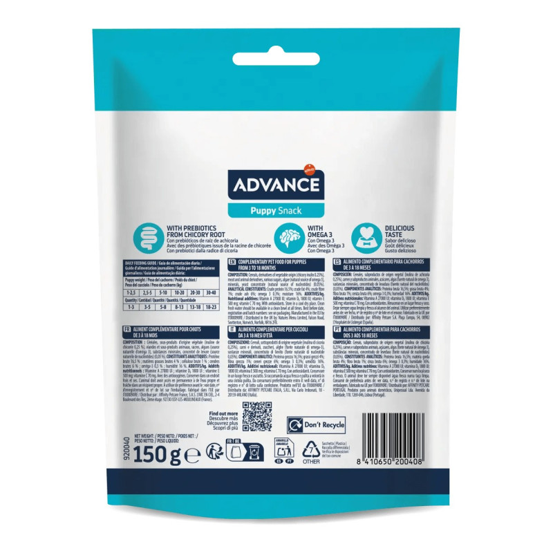 Advance Snacks Puppy 150Gr
