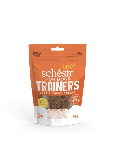 Schesir Snacks Cão Trainers 3kcal Frango 113gr