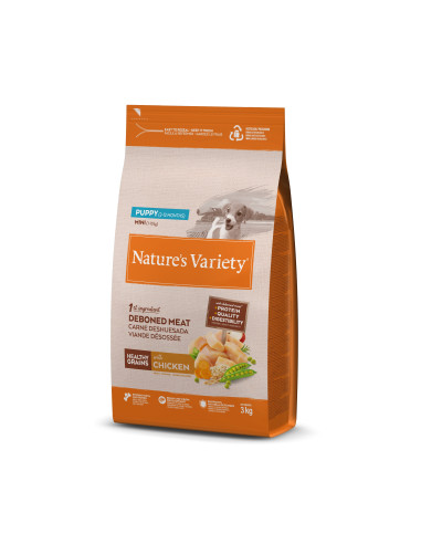 Nature's Variety Cão Cereais Saudáveis Mini Puppy Frango