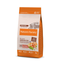 Nature's Variety Selected Gato Sterilised Sem Cereais Salmão da Noruega