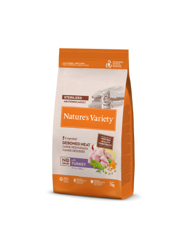 Nature's Variety Original Gato Sterilised Sem Cereais Peru