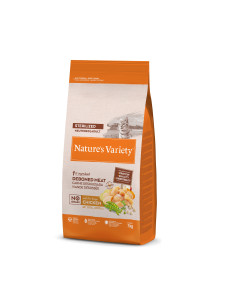 Nature's Variety Selected Gato Sterilised Sem Cereais Salmão da Noruega