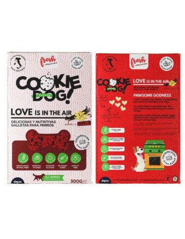 Fresh Snacks Cookie Dog Treats Love is in the air 300g