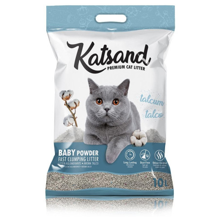 Areia Katsand Aglomerante Talco 10lt