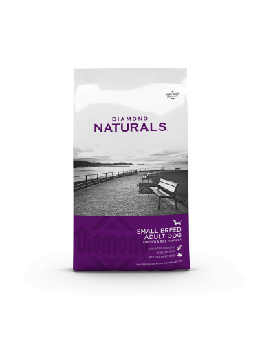 Diamond Naturals Cão Adulto Small Breed Frango e arroz