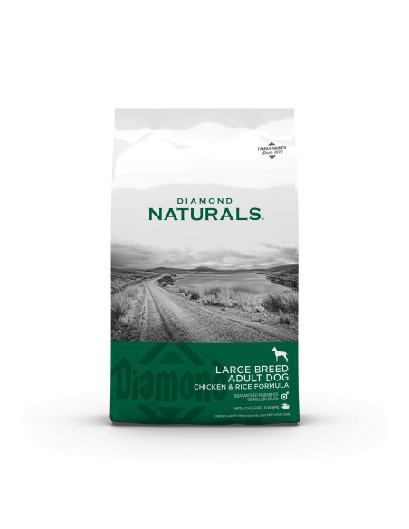 Diamond Naturals Cão Adulto Raças Grandes Frango e arroz