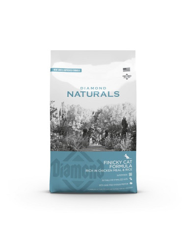 Diamond Naturals Gato Finicky Frango e arroz