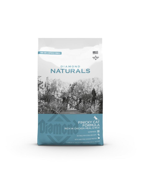 Diamond Naturals Gato Finicky Frango e arroz