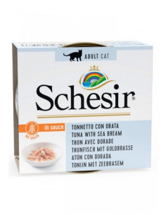 Schesir Gato Húmidos in sauce Aum com Dourada