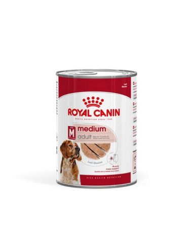 Royal Canin Medium Adult, Cão, Húmidos em lata, Adulto, Alimento