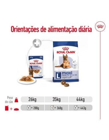 Royal Canin Maxi Ageing 8+, Cão, Húmidos, Sénior, Alimento