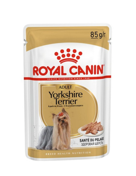 Royal Canin Yorkshire Terrier Adult Húmidos Saqueta 12x85g