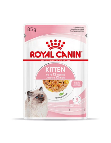 Royal Canin Kitten (Jelly), Gatinhos, Húmidos Alimento
