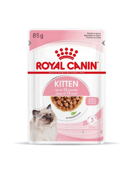 Royal Canin Kitten (Gravy), Gatinhos, Húmidos Alimento