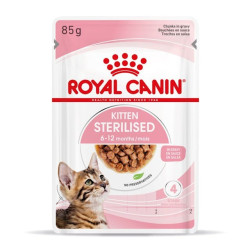 Royal Canin Kitten Sterilised (Gravy), Gatinhos, Húmidos, Alimento