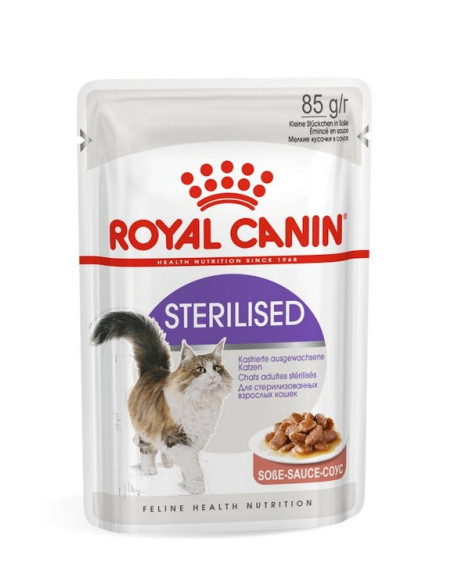 Royal Canin Gatos Sterilised (Gravy), Gatos, Húmidos, Adulto, Alimento