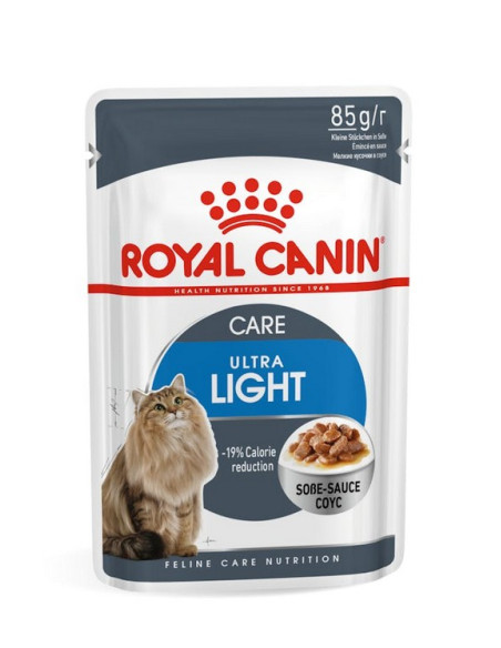 Royal Canin Gatos Ultra Light Húmidos Saquetas 85g x 12uni.