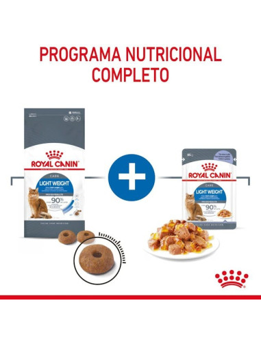 Royal Canin Ultra Light (Jelly), Gatos, Húmidos, Adulto, Alimento