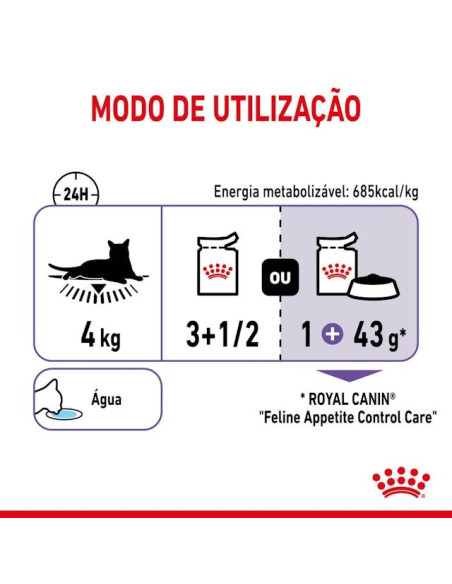 Royal Canin Appetite Control , Gatos, Húmidos, Adulto, Alimento/Ração