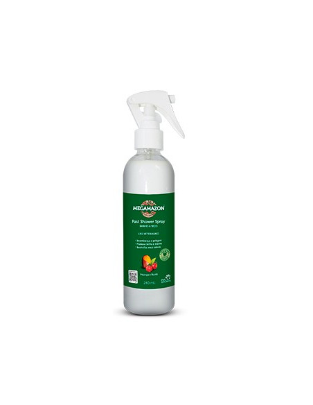 Megamazon Fast Shower Spray - Banho a Seco com Pitanga e Buriti 240ml