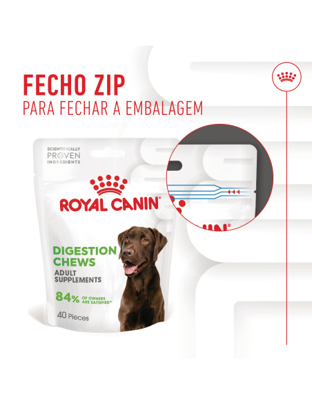 Royal Canin Cão Suplemento Digestion Adulto Chews 160gr