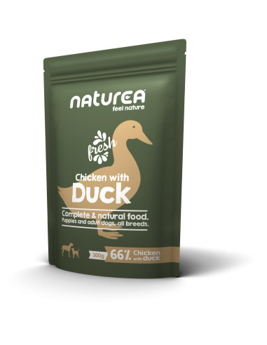 Naturea Cão WetFoods com Frango e Pato 300 Gr.