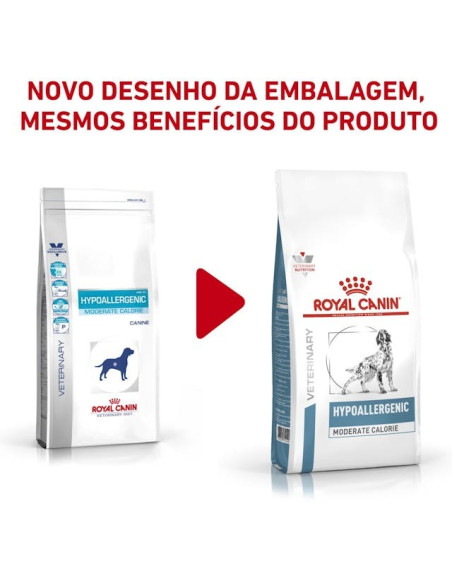 Royal Canin Hypoallergenic Canine Moderate calorie 14Kg