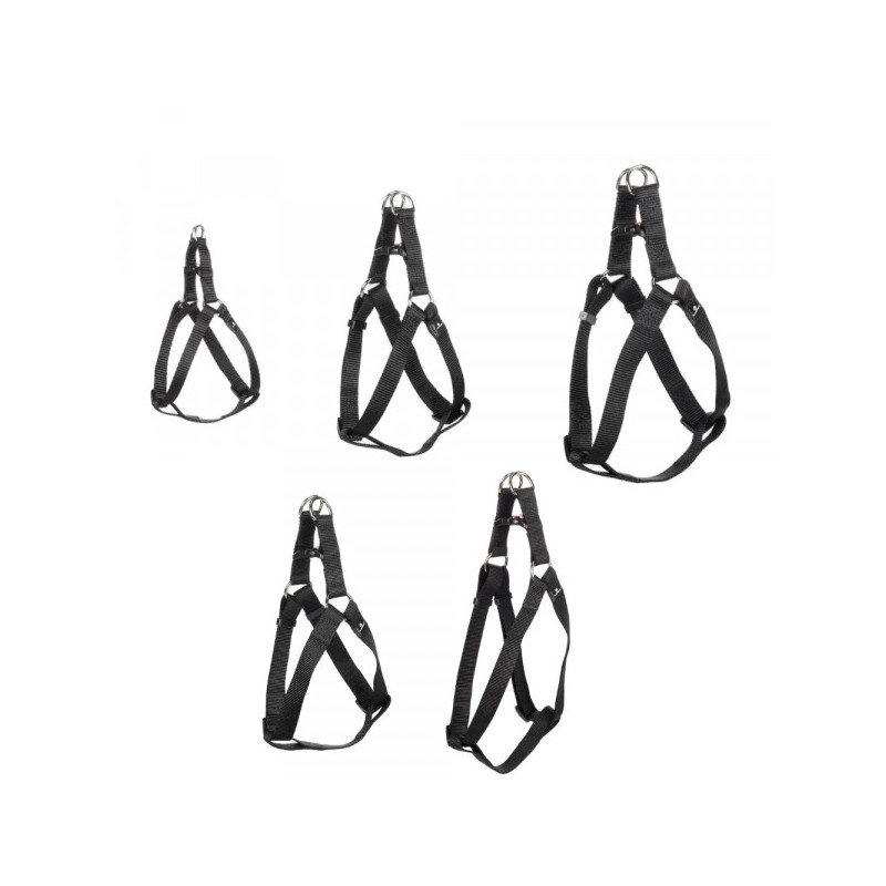 Peitoral Karlie Step&Go Preto - M (40-70 cm)