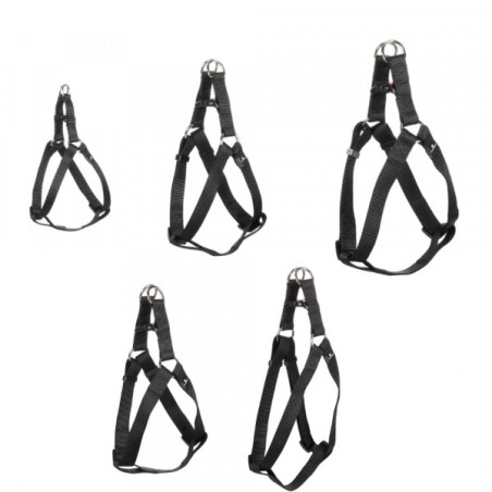 Peitoral Karlie Step&Go Preto - M (40-70 cm)