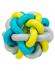 Brinquedo Trixie Bola em Borracha Entrelaçada 10 cm