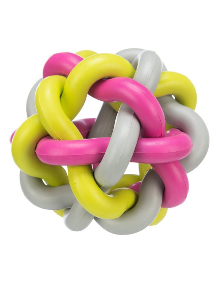 Brinquedo Trixie Bola em Borracha Entrelaçada 10 cm