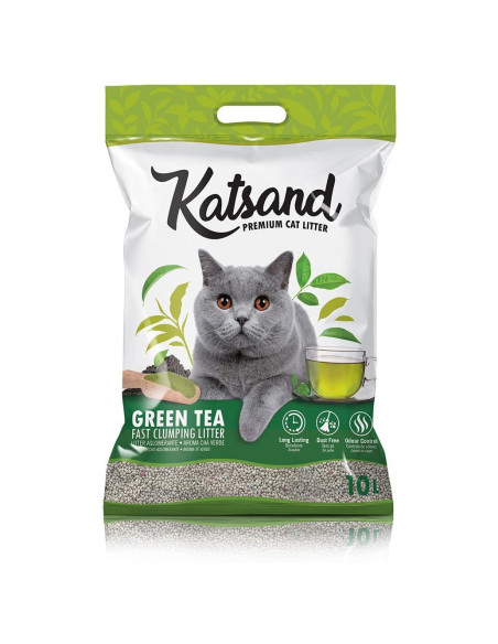 Areia Katsand Aglomerante Chá Verde 10lt