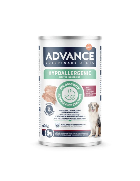 Advance VET Cão Húmidos Hypoallergenic Cordeiro