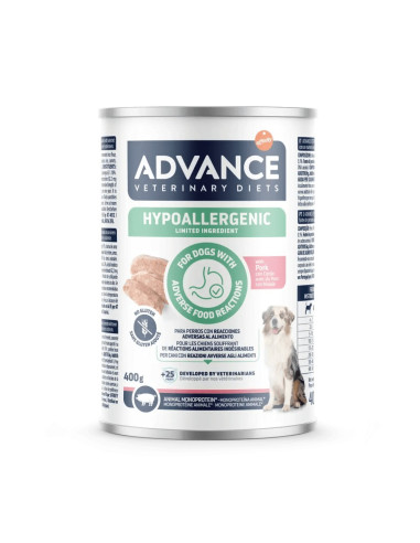 Advance VET Cão Húmidos Hypoallergenic Porco