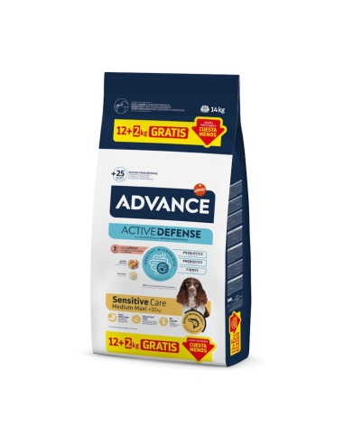Advance Cão Adult Sensitive Medium/Maxi 12 Kg