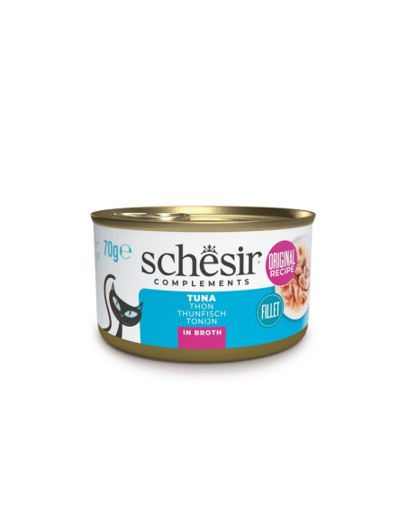 Schesir Gatos Húmidos Frango c/ Maçã 75gr