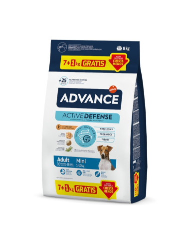 Advance Cão Mini Adult Frango e Arroz 7+1kg OFERTA
