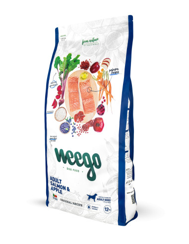 Weego Cão Adulto Salmão e Maça