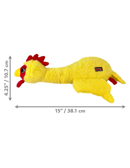 Brinquedo Kong Scruffs Frango - Medium/Large (SCF11E)