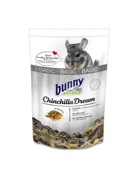 Bunny Nature Alimento Sonho Básico p/ Chinchilas 600gr