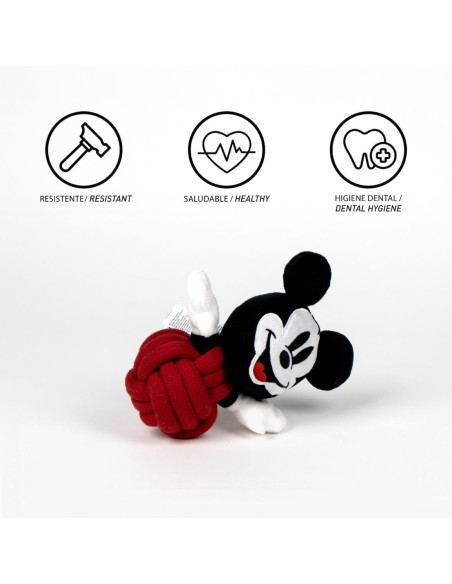Brinquedo com corda para cão Mickey Mouse