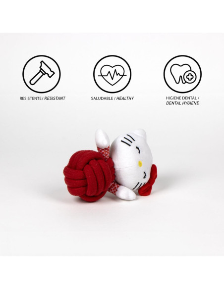 Brinquedo com corda para cão Hello Kitty