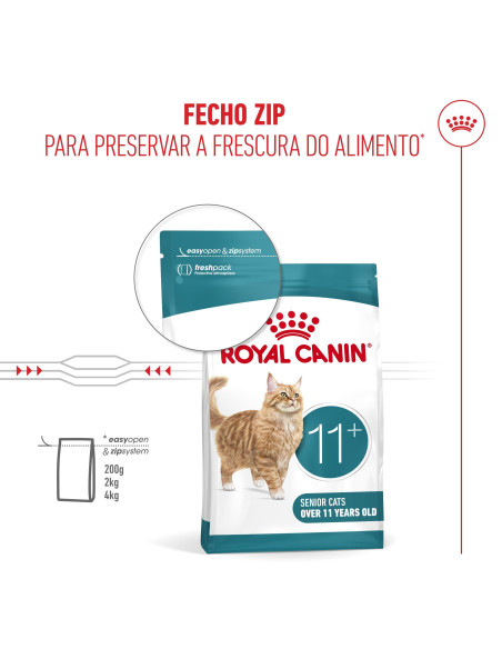 Royal Canin Ageing 11+, Gato, Seco, Sénior, Alimento/Ração