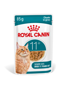 Royal Canin Ageing +11 (Gravy), Gatos, Húmidos, Sénior, Alimento